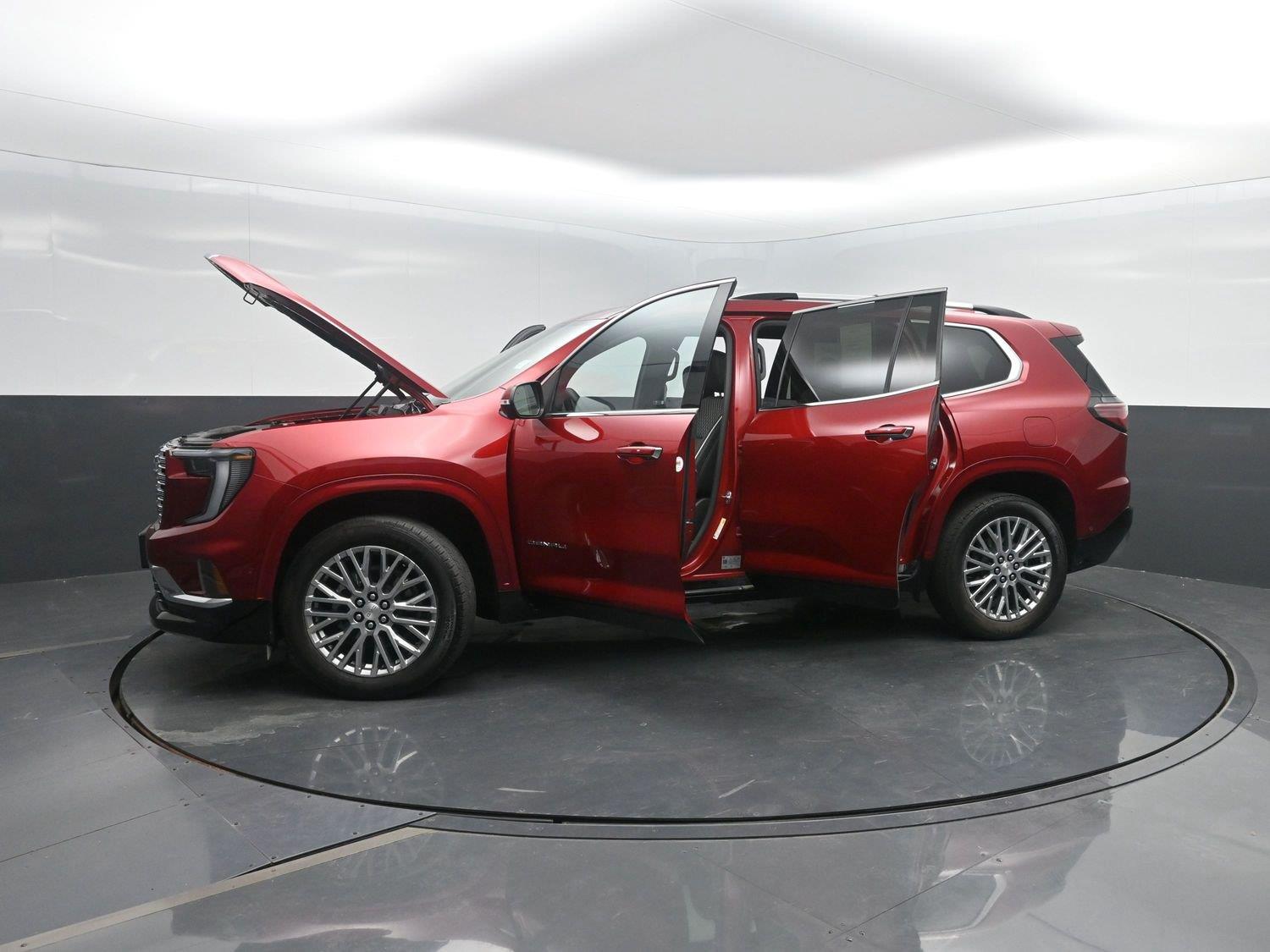 Used 2025 Volcanic Red Tintcoat GMC AWD Denali image 53