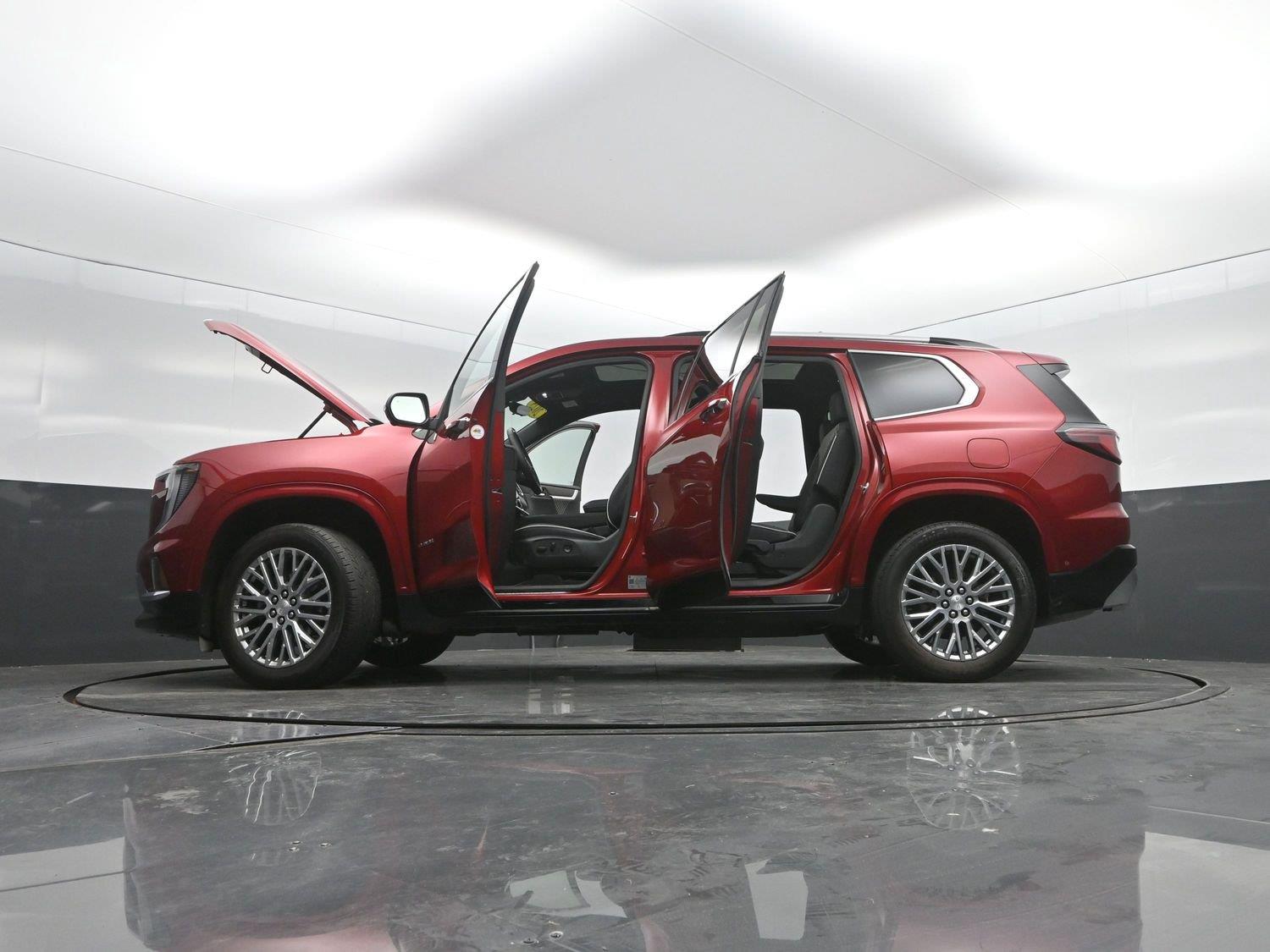 Used 2025 Volcanic Red Tintcoat GMC AWD Denali image 55