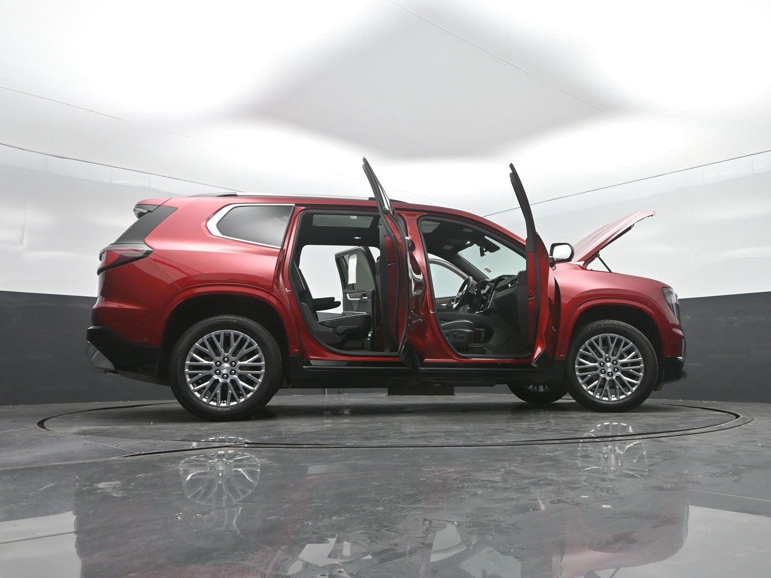 Used 2025 Volcanic Red Tintcoat GMC AWD Denali image 56