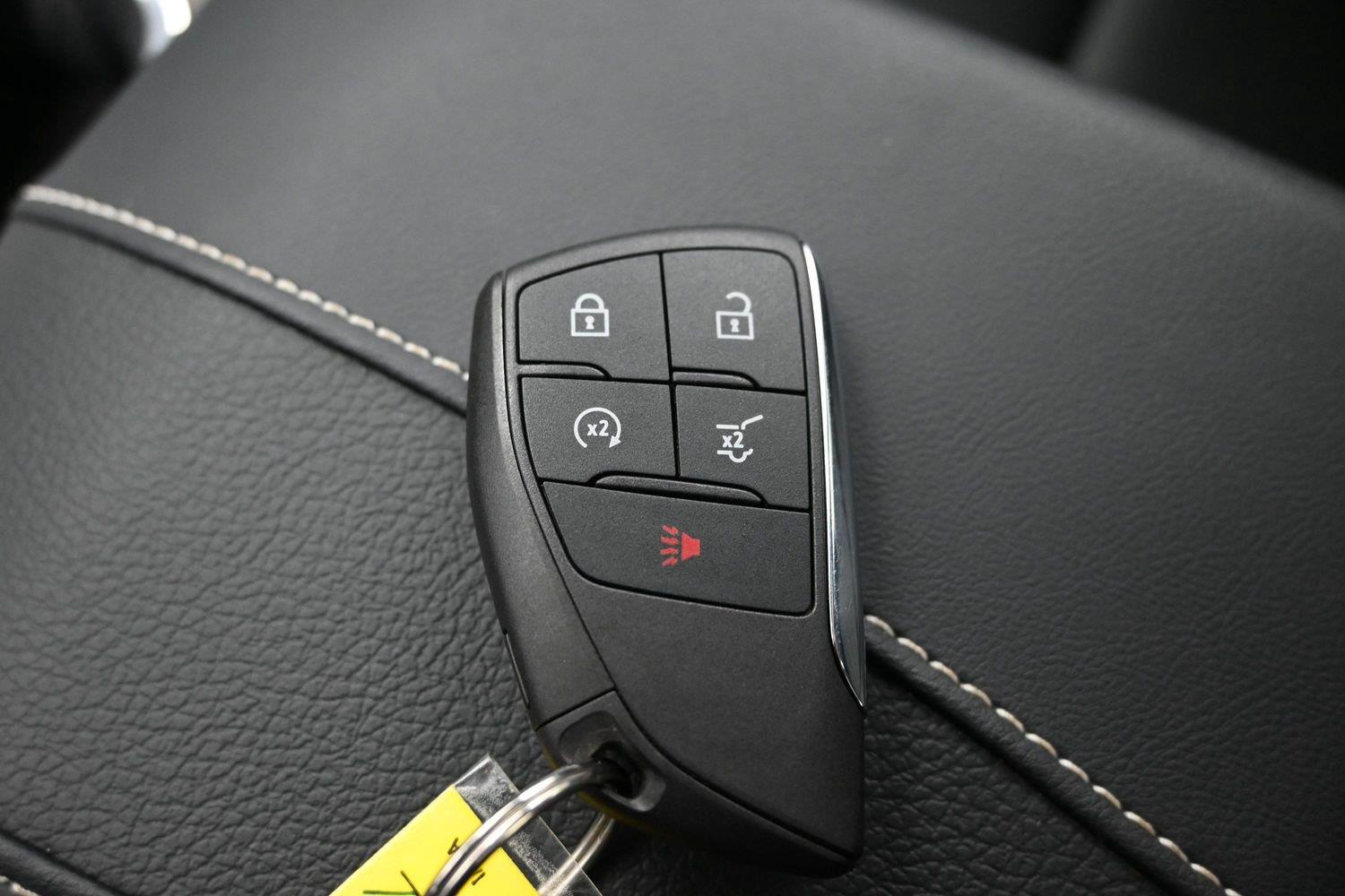 Used 2025 Volcanic Red Tintcoat GMC AWD Denali image 37