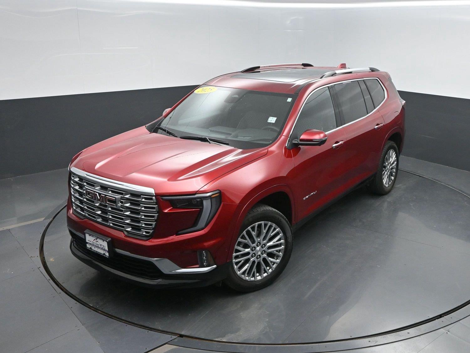 Used 2025 Volcanic Red Tintcoat GMC AWD Denali image 41