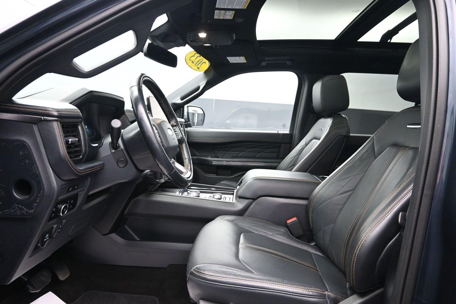 Used 2023 Stone Blue FORD Platinum image 26