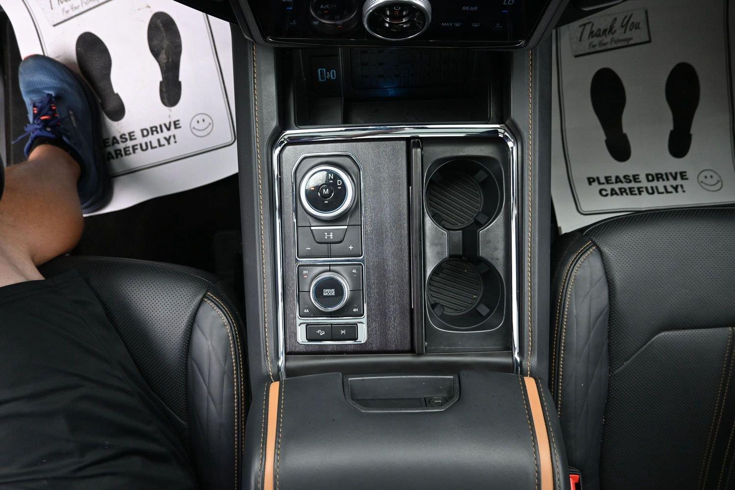 Used 2023 Stone Blue FORD Platinum image 35