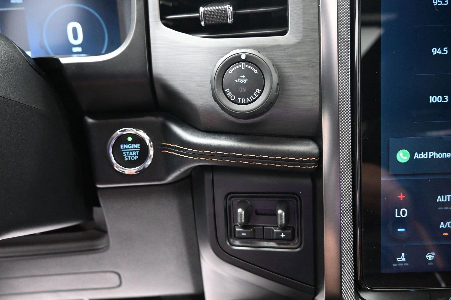 Used 2023 Stone Blue FORD Platinum image 38