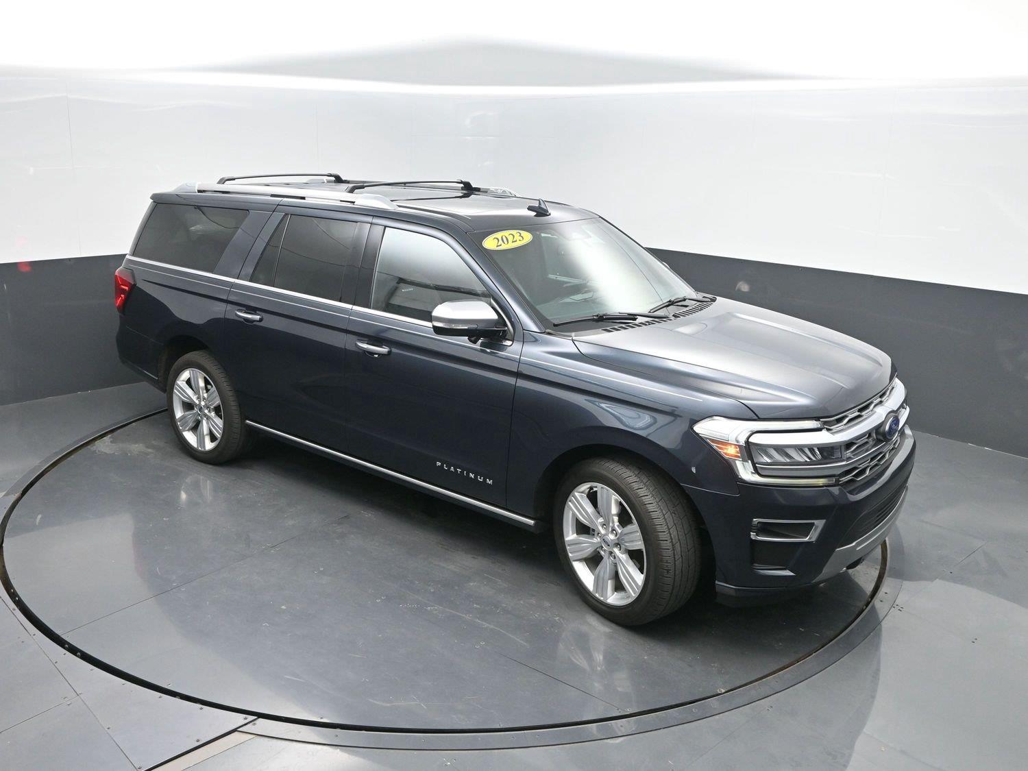 Used 2023 Stone Blue FORD Platinum image 46