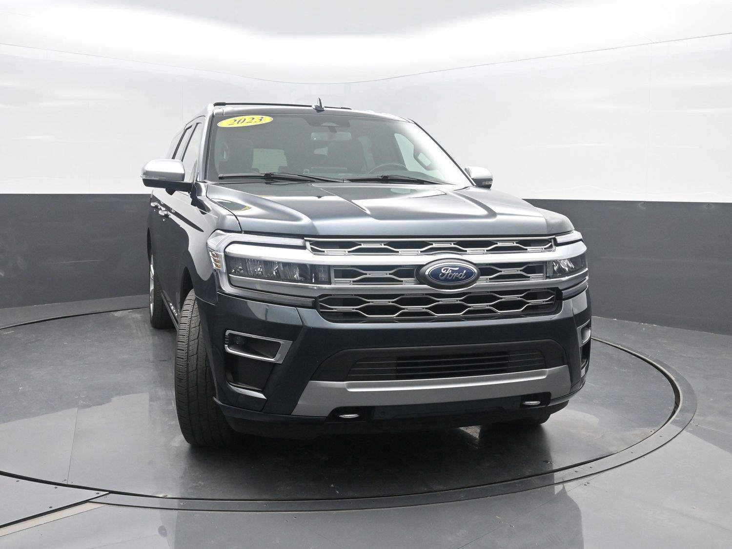 Used 2023 Stone Blue FORD Platinum image 49