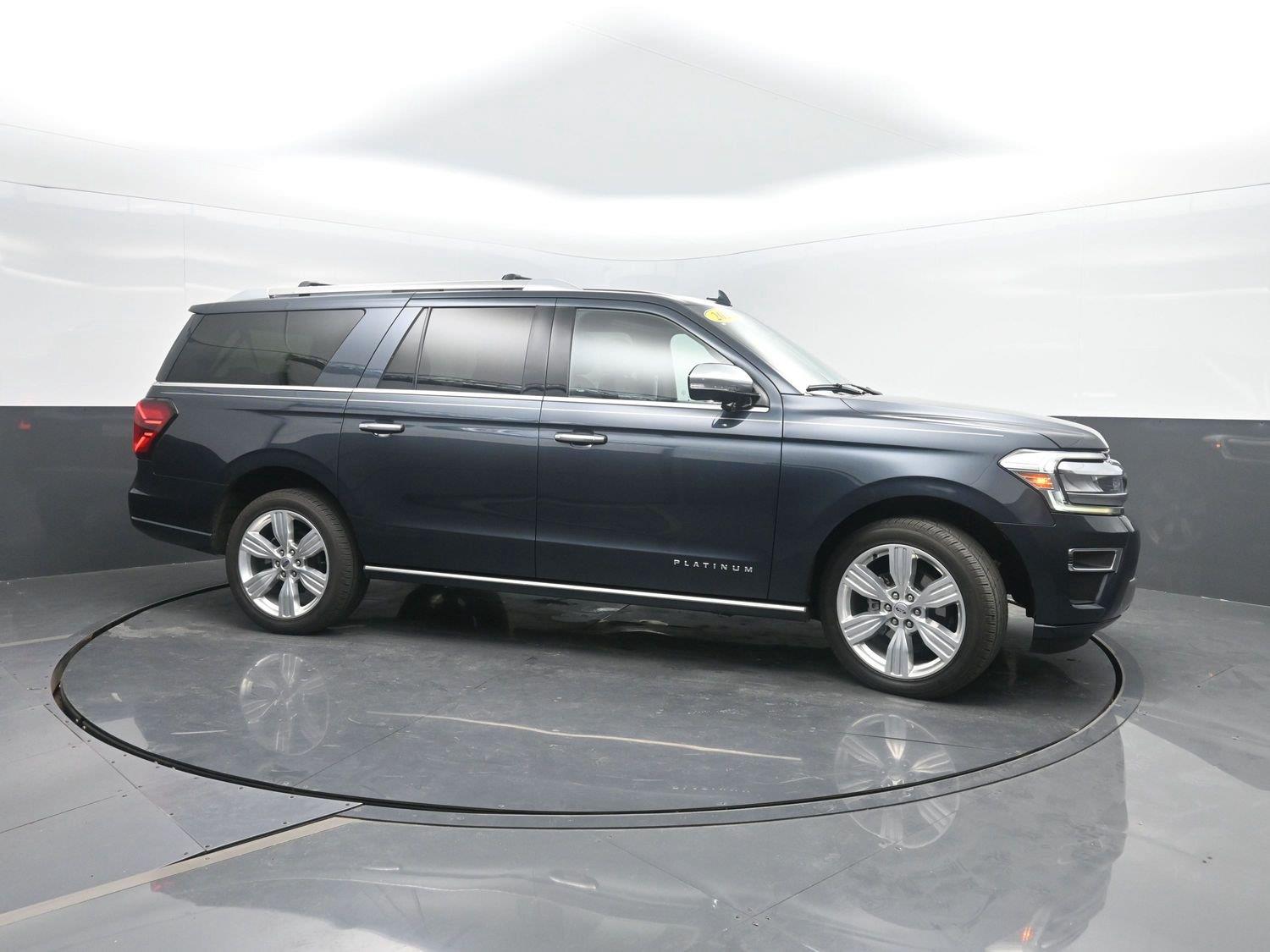 Used 2023 Stone Blue FORD Platinum image 3