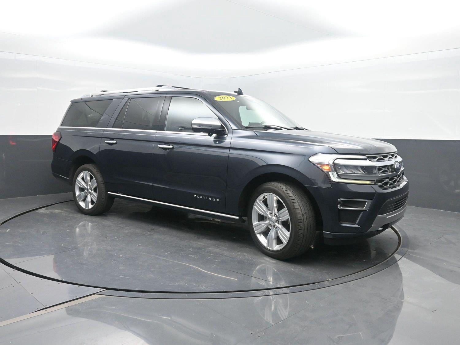 Used 2023 Stone Blue FORD Platinum image 4