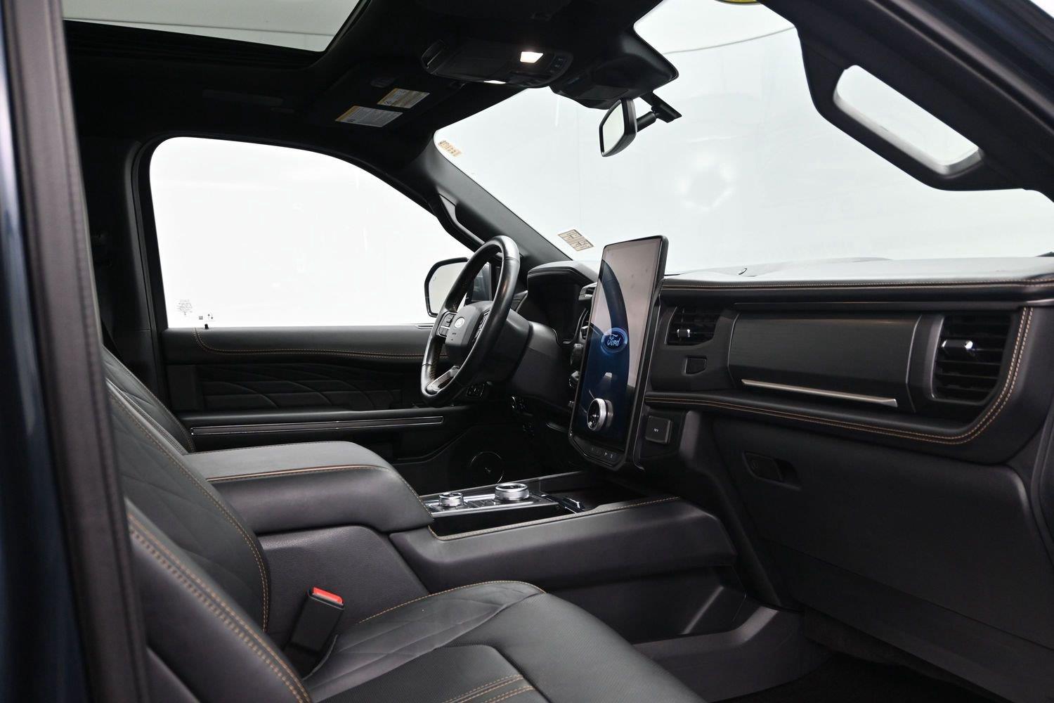 Used 2023 Stone Blue FORD Platinum image 12