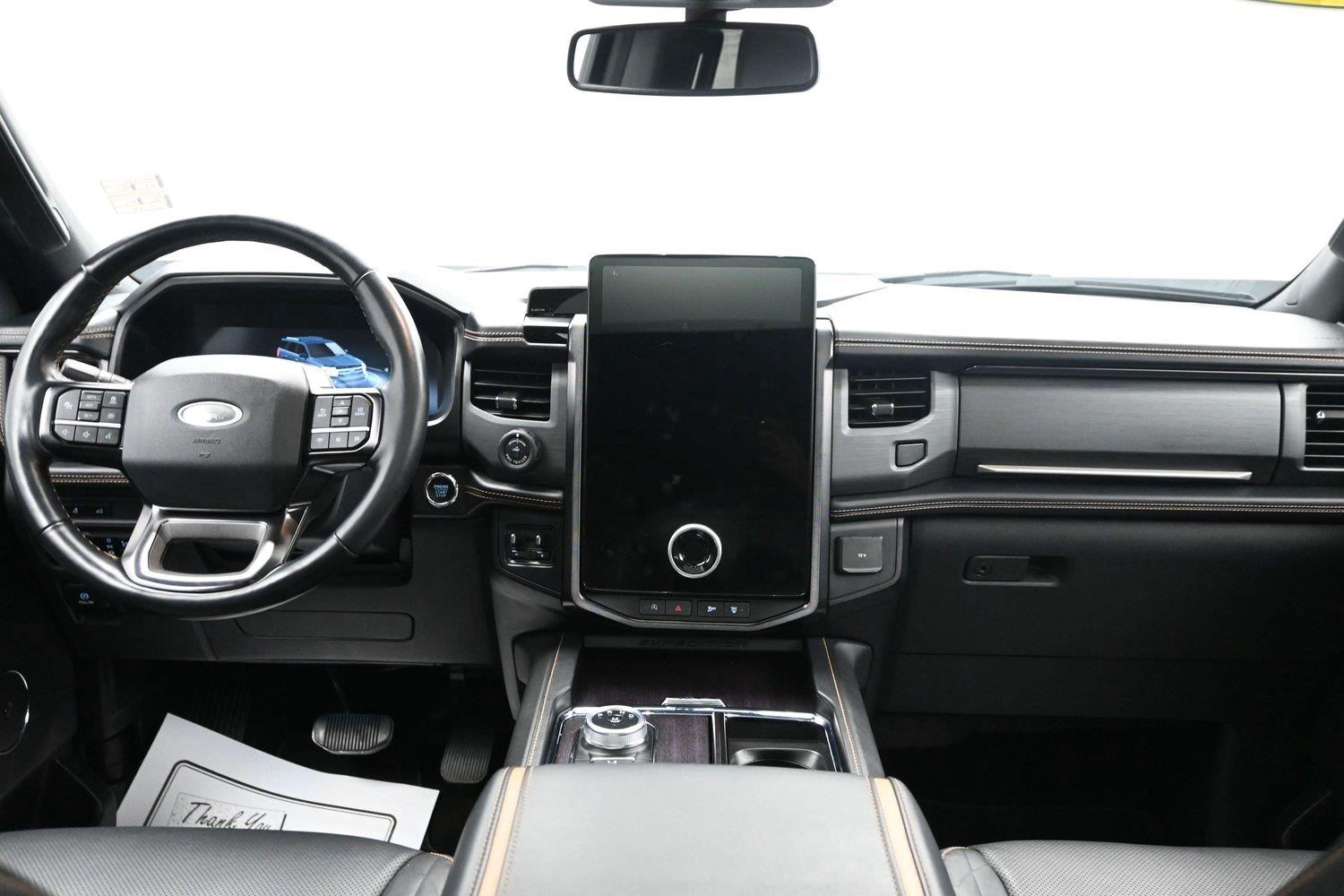 Used 2023 Stone Blue FORD Platinum image 14
