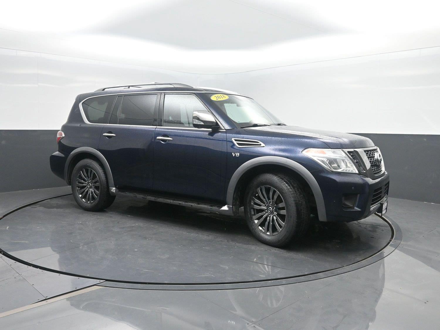 Used 2018 Hermosa Blue Nissan Platinum image 4