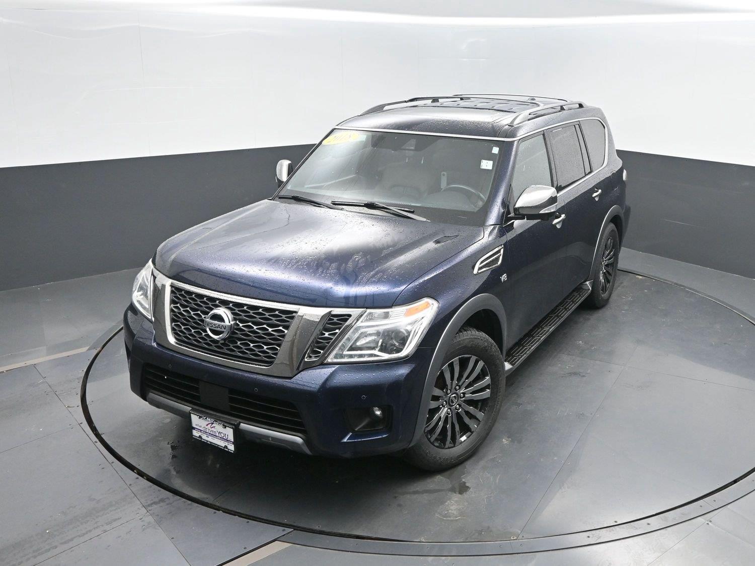 Used 2018 Hermosa Blue Nissan Platinum image 38