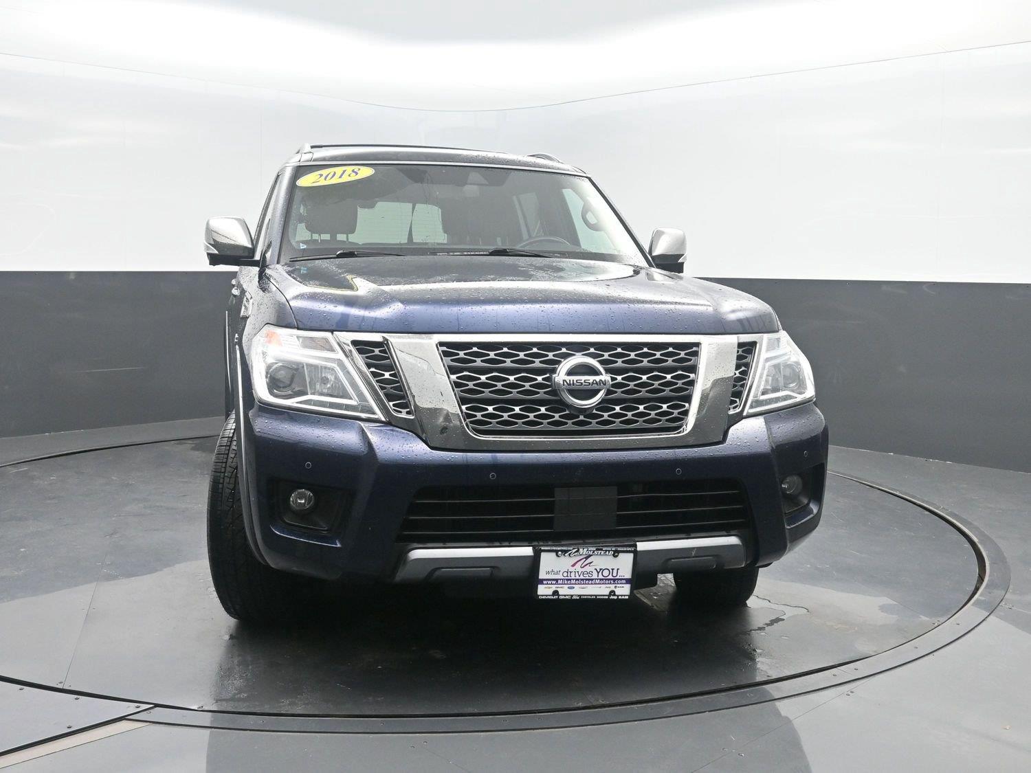 Used 2018 Hermosa Blue Nissan Platinum image 44