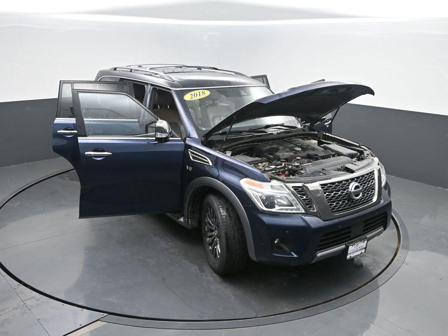 Used 2018 Hermosa Blue Nissan Platinum image 47