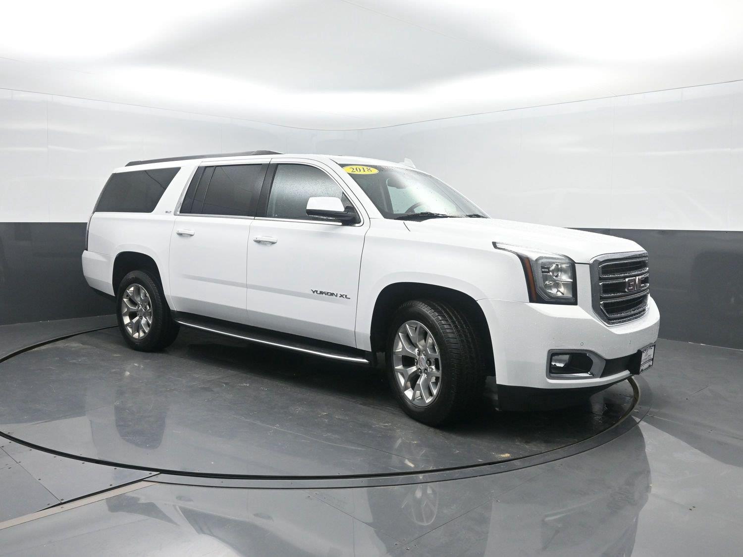 Used 2018 Summit White GMC SLT image 4
