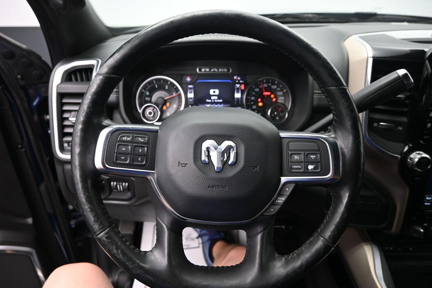 Used 2019 Patriot Blue Pearlcoat Ram Laramie image 25