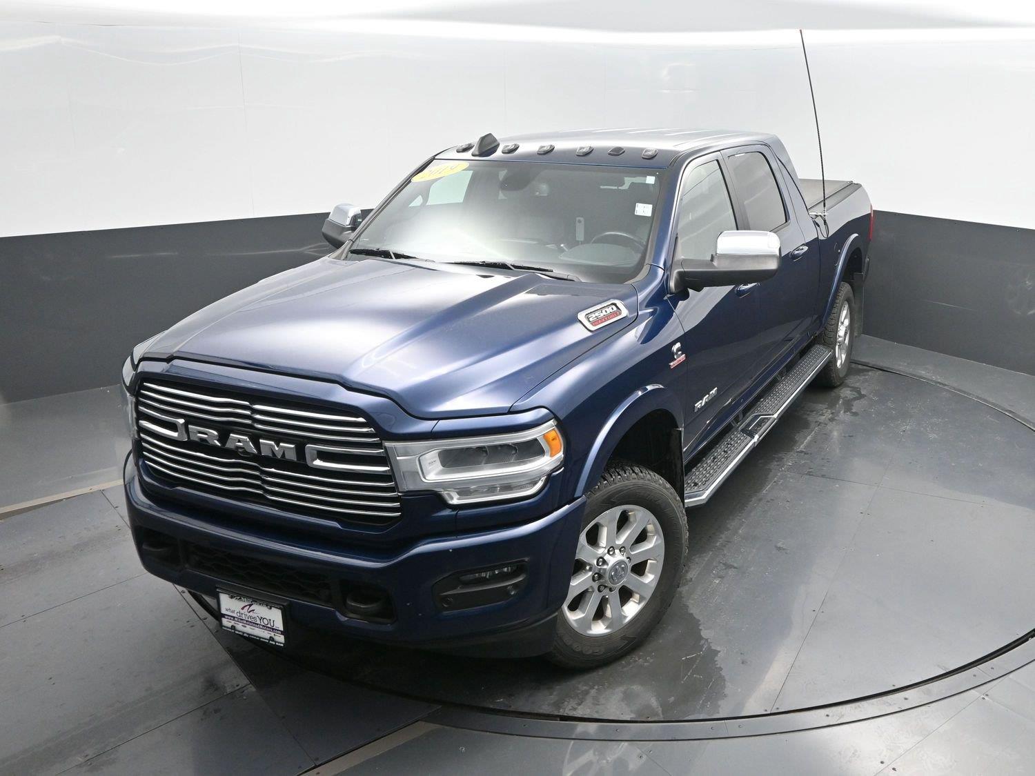 Used 2019 Patriot Blue Pearlcoat Ram Laramie image 41