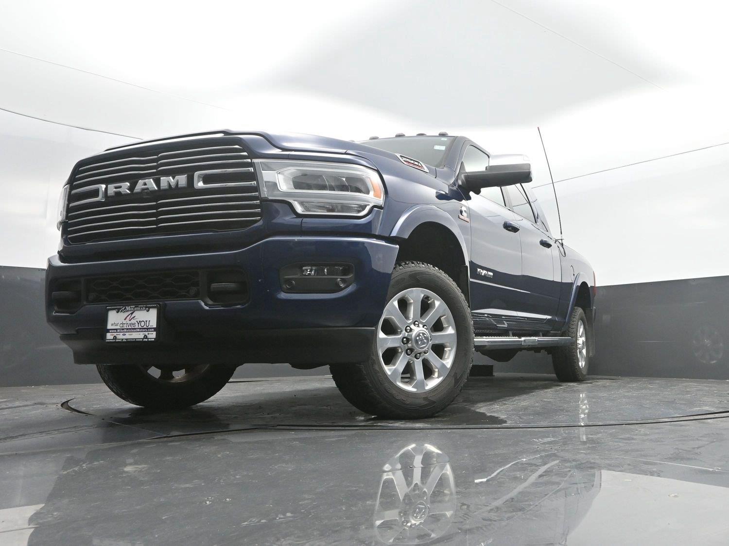 Used 2019 Patriot Blue Pearlcoat Ram Laramie image 49