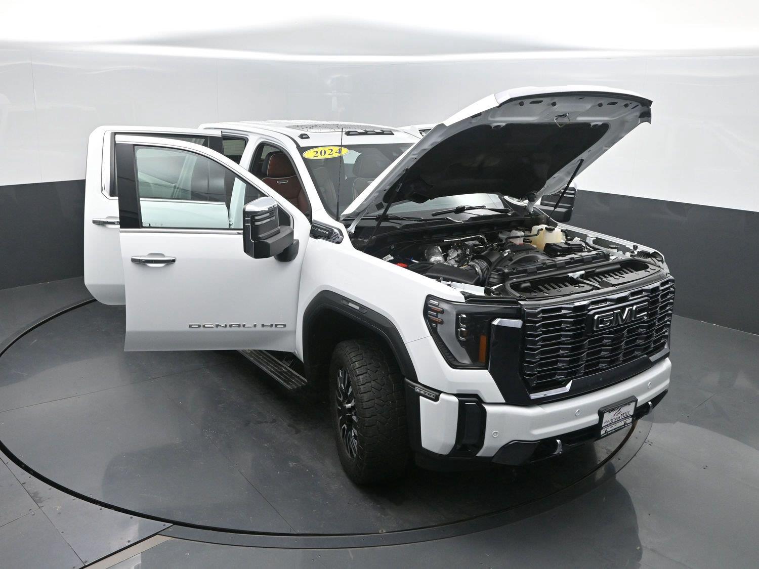 Used 2024 Summit White GMC Denali Ultimate image 52