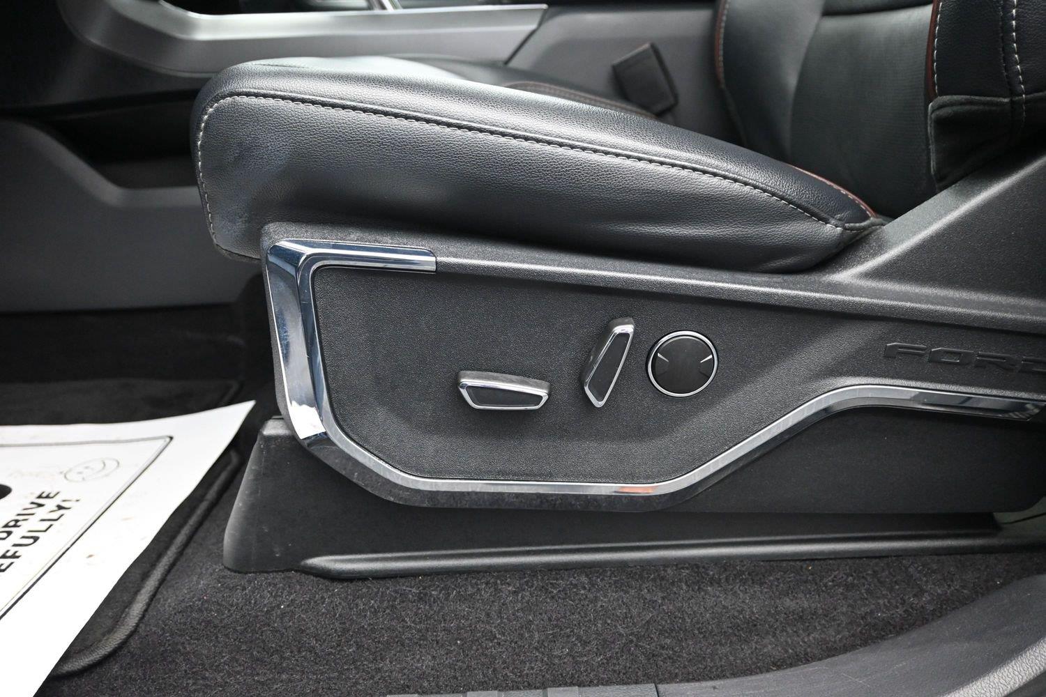 Used 2023 Azure Gray Metallic Tri-Coat Ford LARIAT image 25