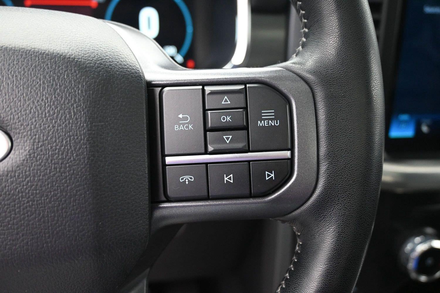 Used 2023 Azure Gray Metallic Tri-Coat Ford LARIAT image 29