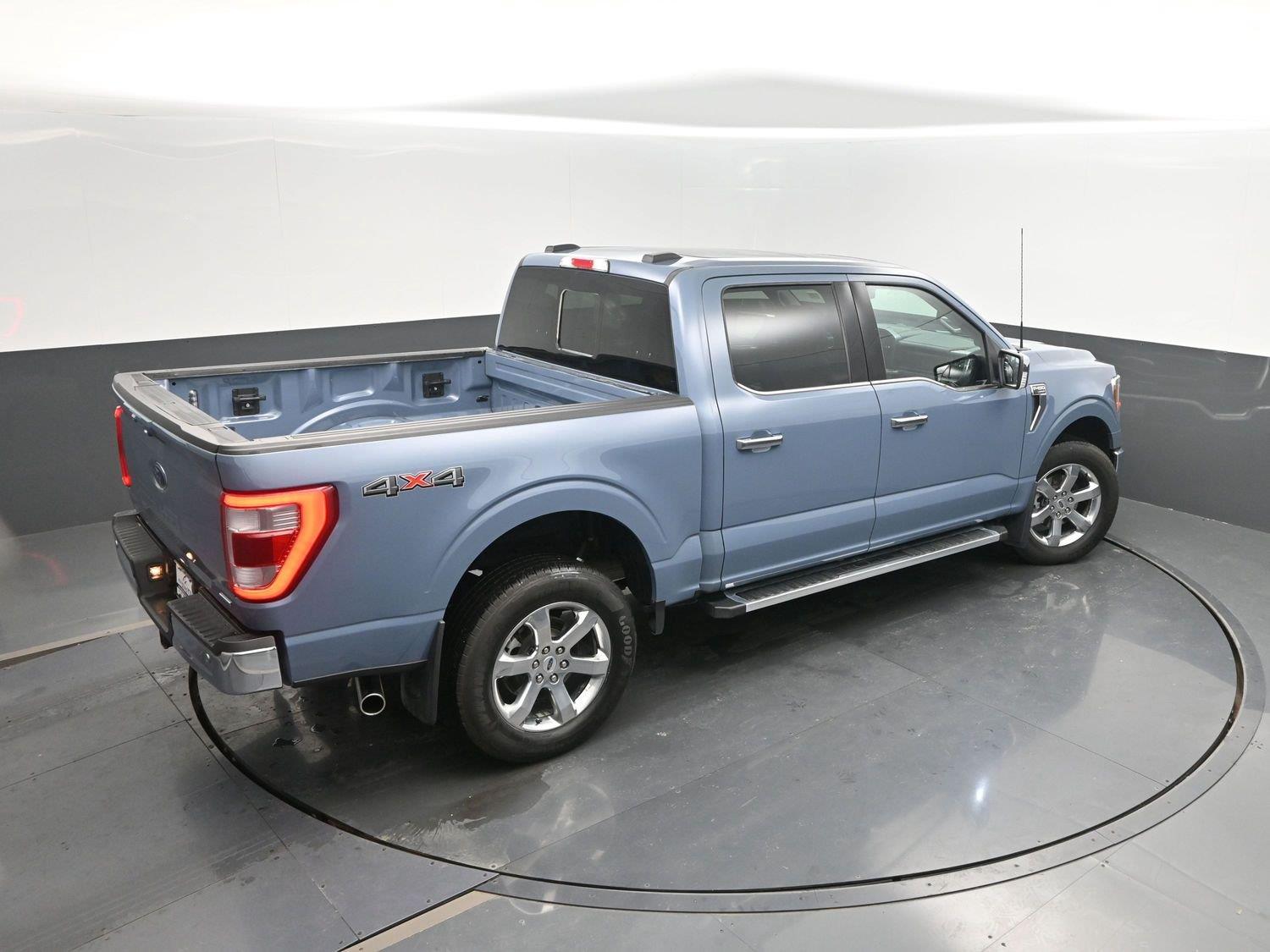 Used 2023 Azure Gray Metallic Tri-Coat Ford LARIAT image 45