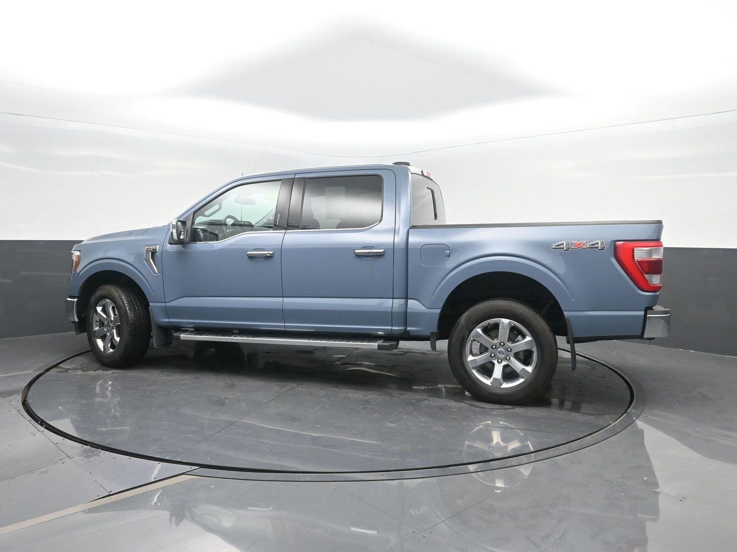 Used 2023 Azure Gray Metallic Tri-Coat Ford LARIAT image 47