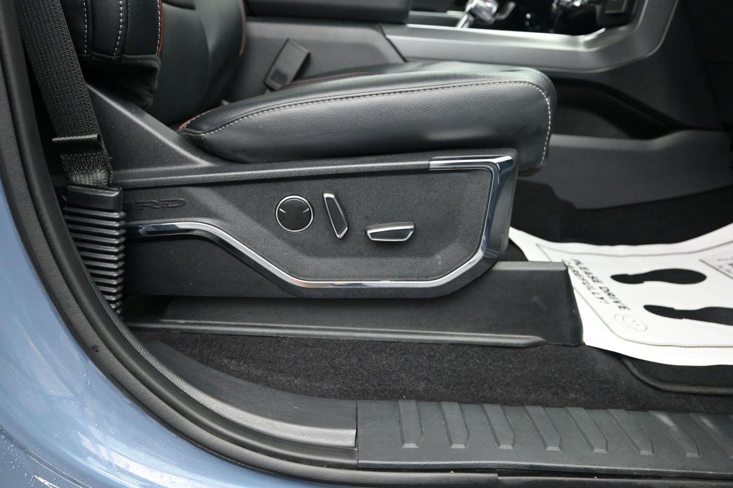 Used 2023 Azure Gray Metallic Tri-Coat Ford LARIAT image 11