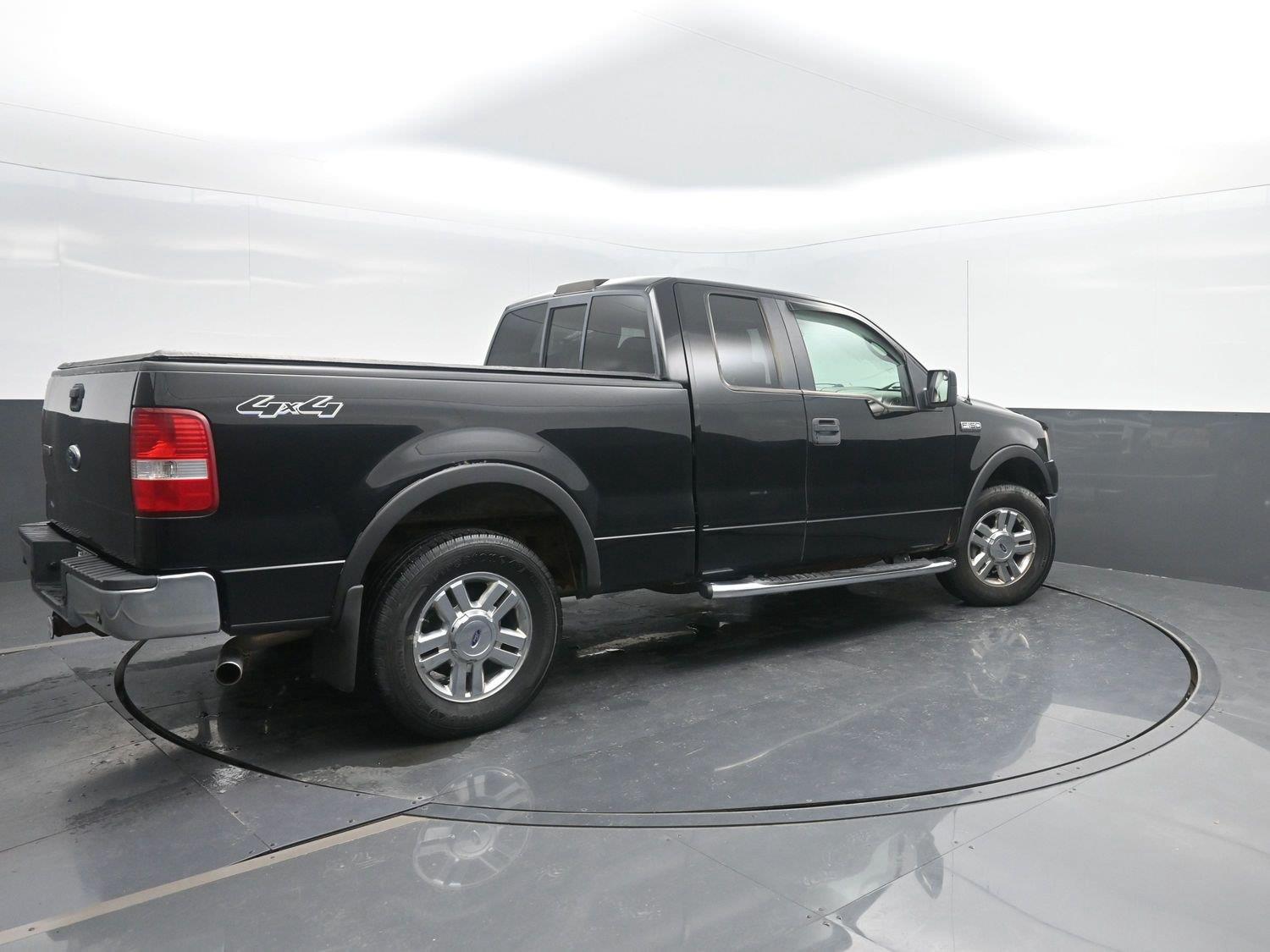 Black Clearcoat 2008 Ford F-150 Pickup Truck Four-Wheel Drive 4-Speed Automatic Overdrive