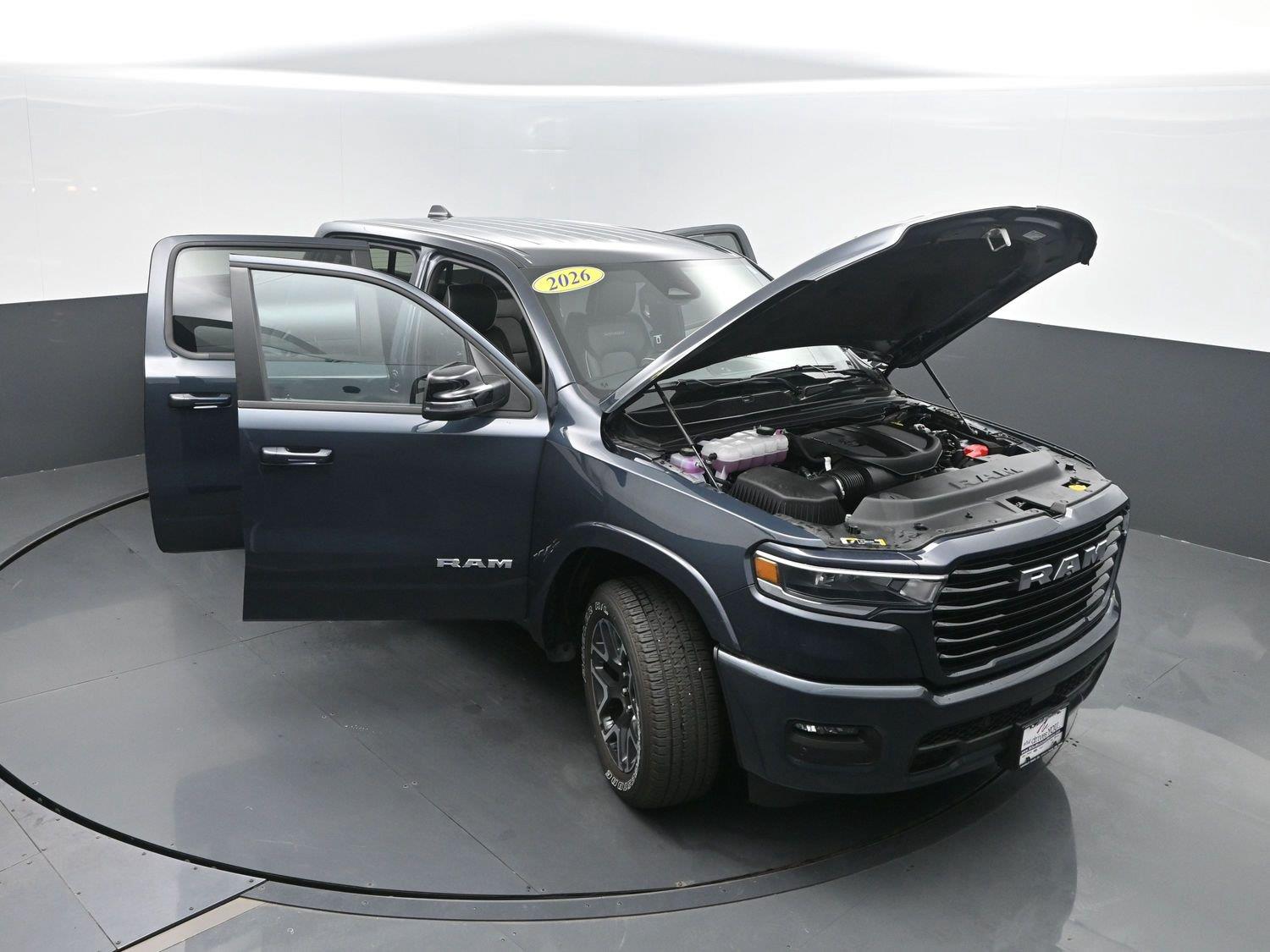 Used 2026 Forged Blue Metallic Ram Laramie image 48