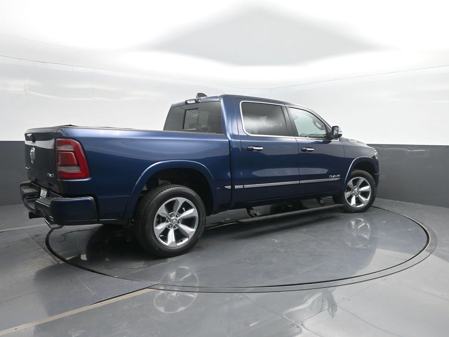 Used 2021 Patriot Blue Pearlcoat Ram Limited image 3