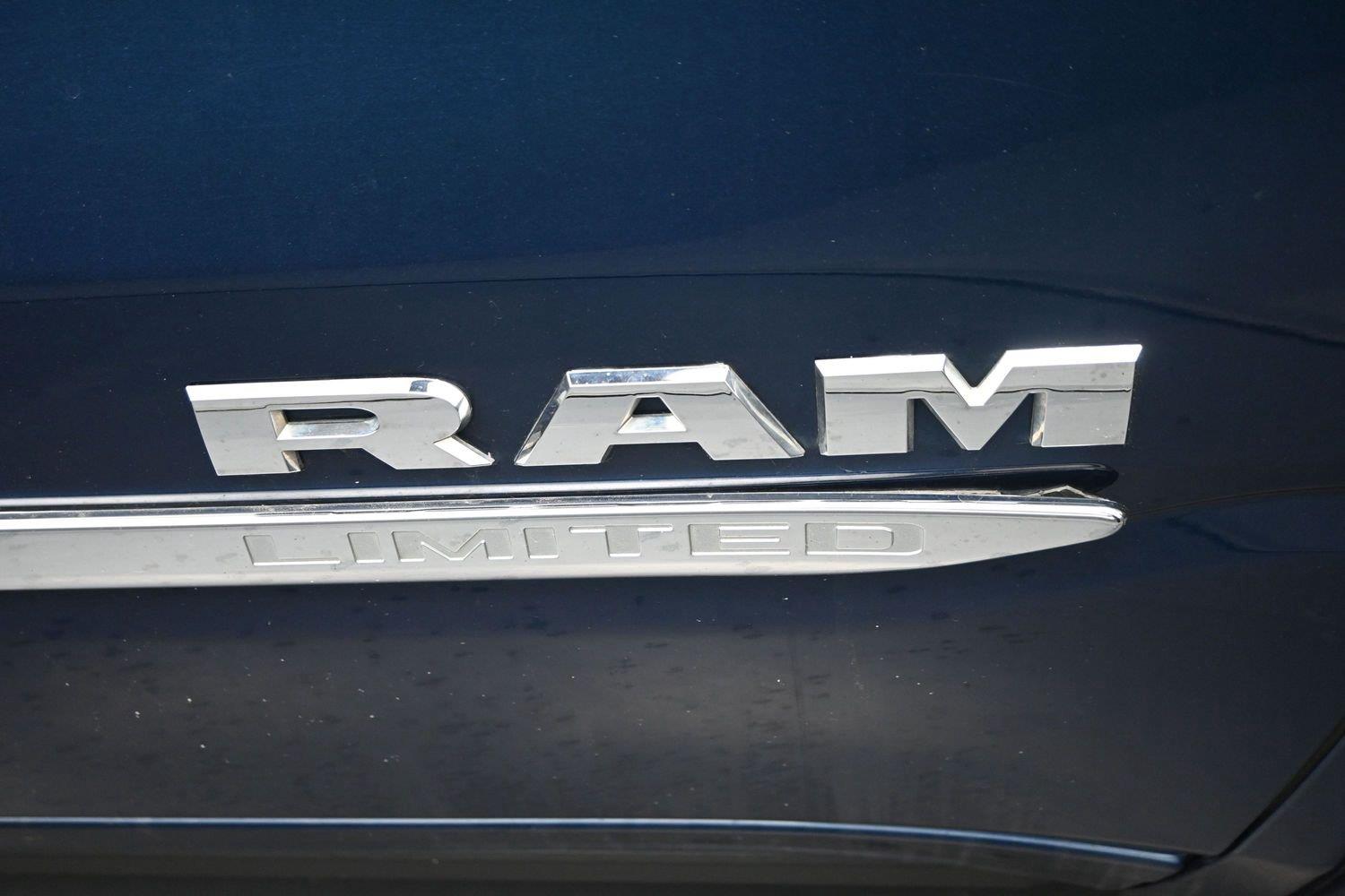 Used 2021 Patriot Blue Pearlcoat Ram Limited image 8