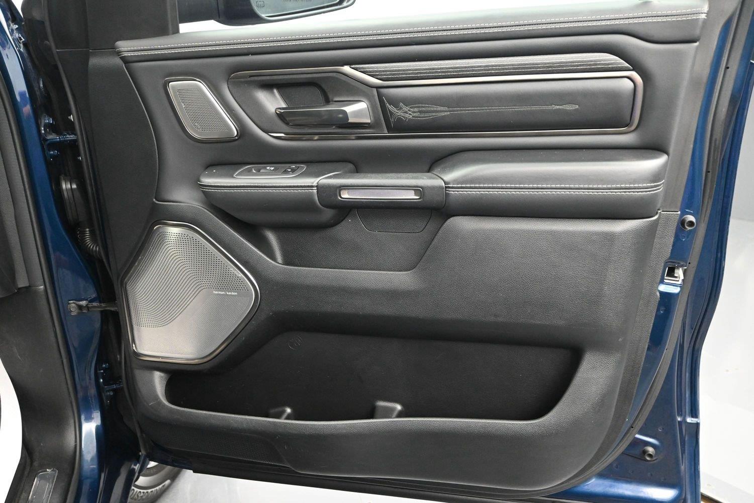 Used 2021 Patriot Blue Pearlcoat Ram Limited image 10