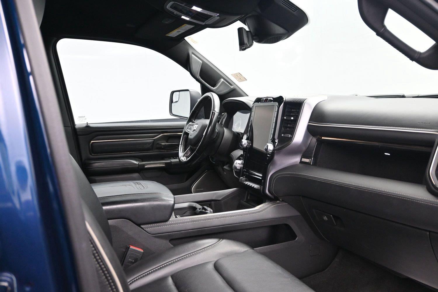 Used 2021 Patriot Blue Pearlcoat Ram Limited image 14