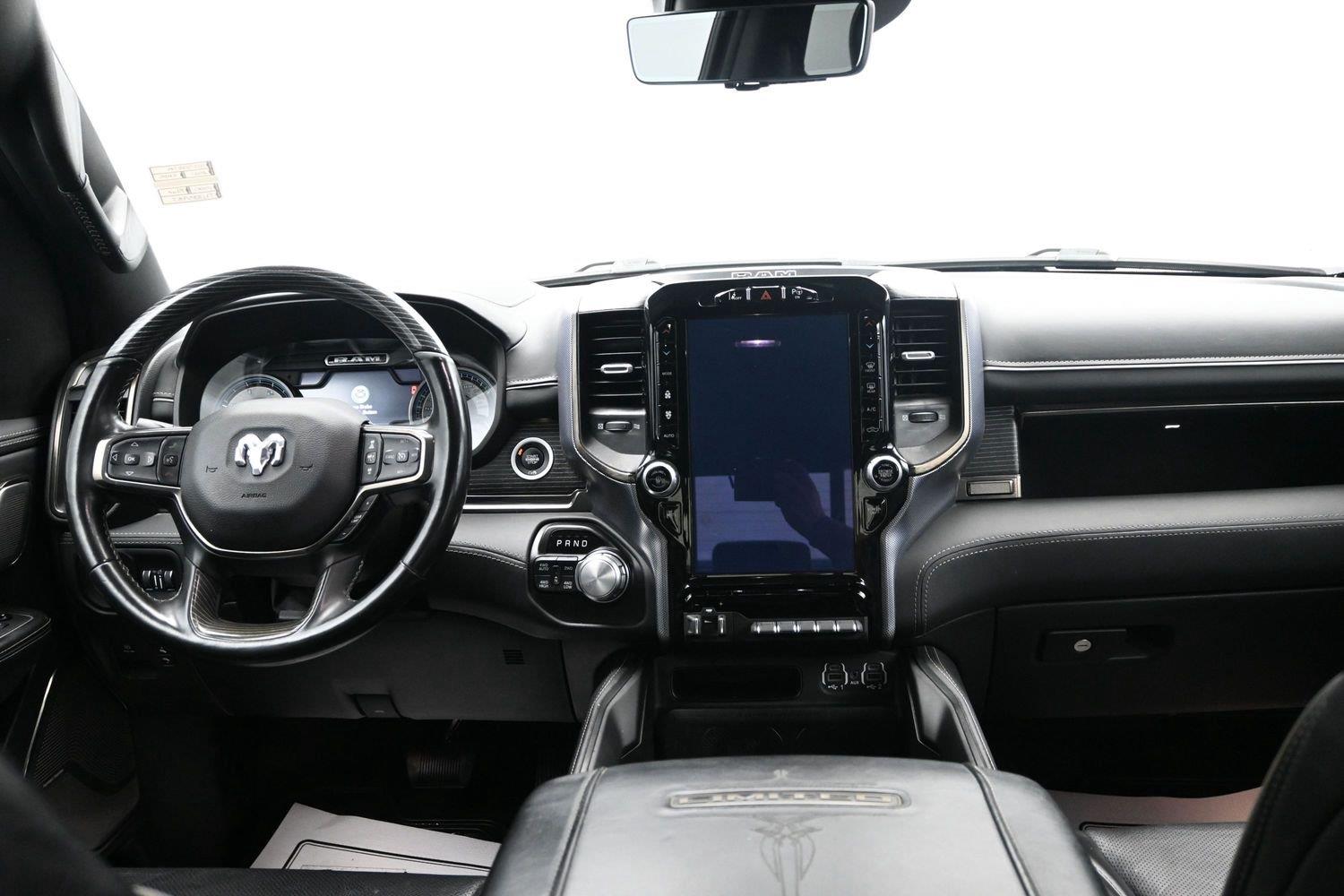 Used 2021 Patriot Blue Pearlcoat Ram Limited image 16