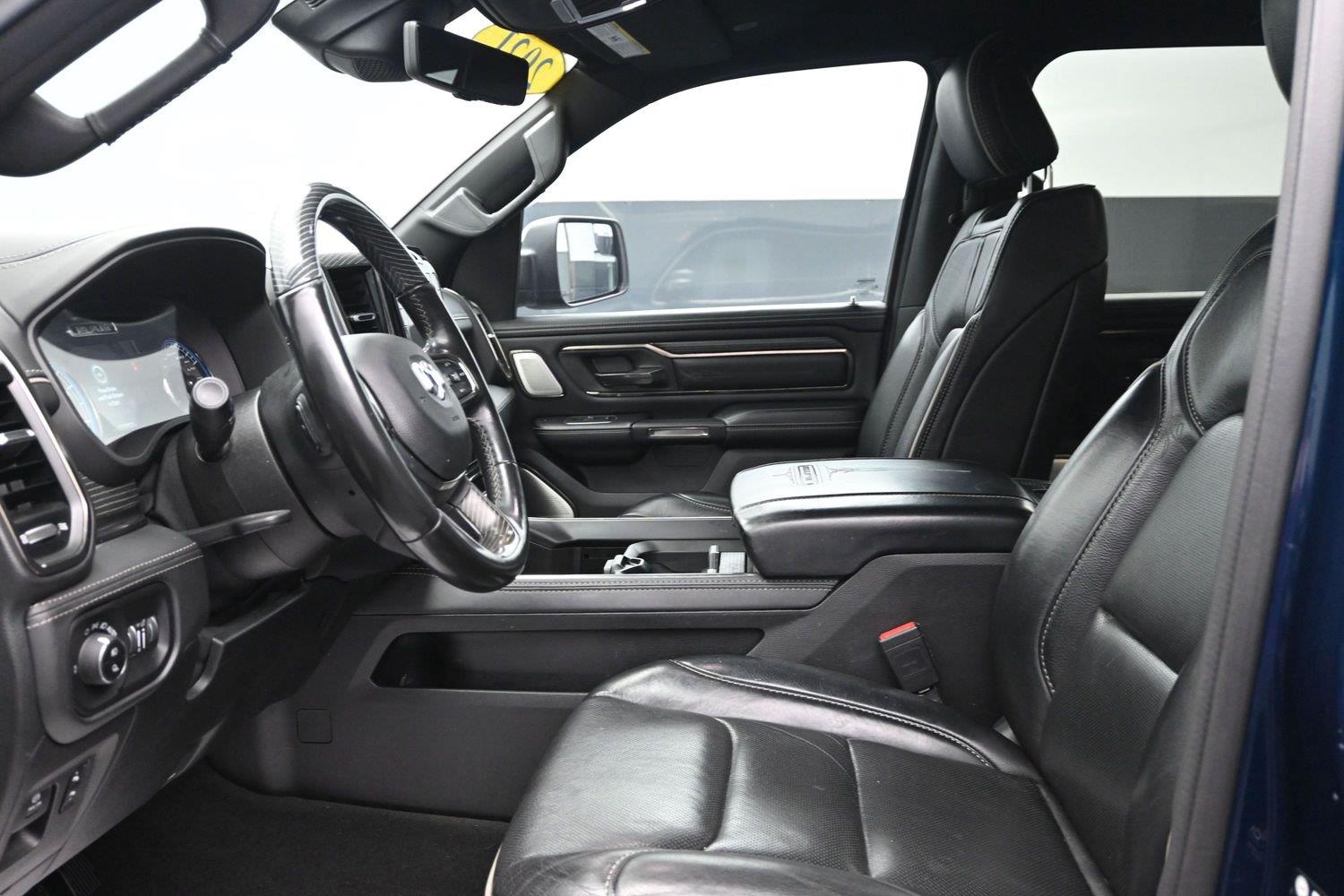 Used 2021 Patriot Blue Pearlcoat Ram Limited image 24