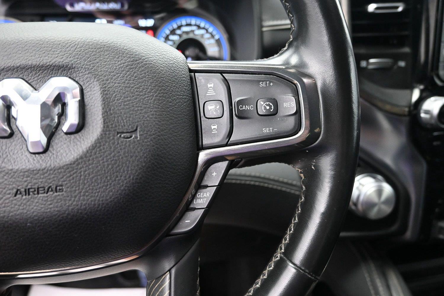 Used 2021 Patriot Blue Pearlcoat Ram Limited image 27