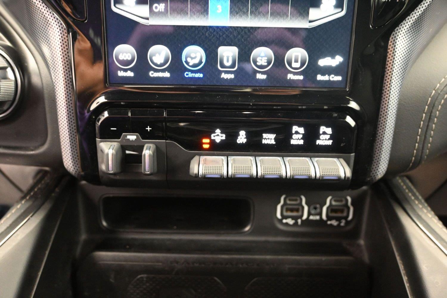 Used 2021 Patriot Blue Pearlcoat Ram Limited image 32