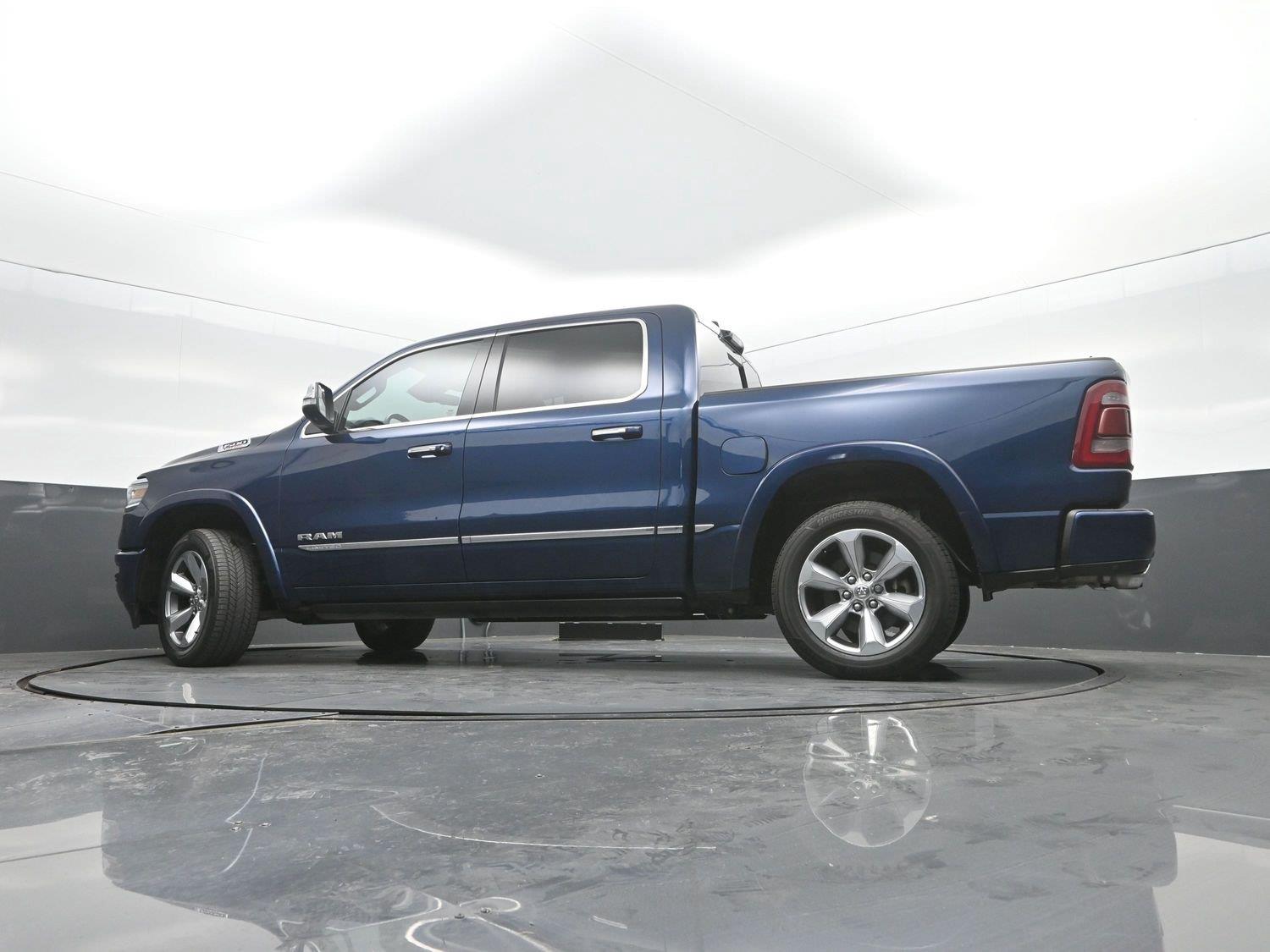 Used 2021 Patriot Blue Pearlcoat Ram Limited image 38