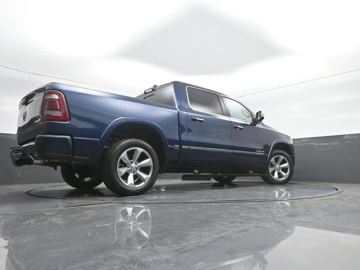 Used 2021 Patriot Blue Pearlcoat Ram Limited image 39