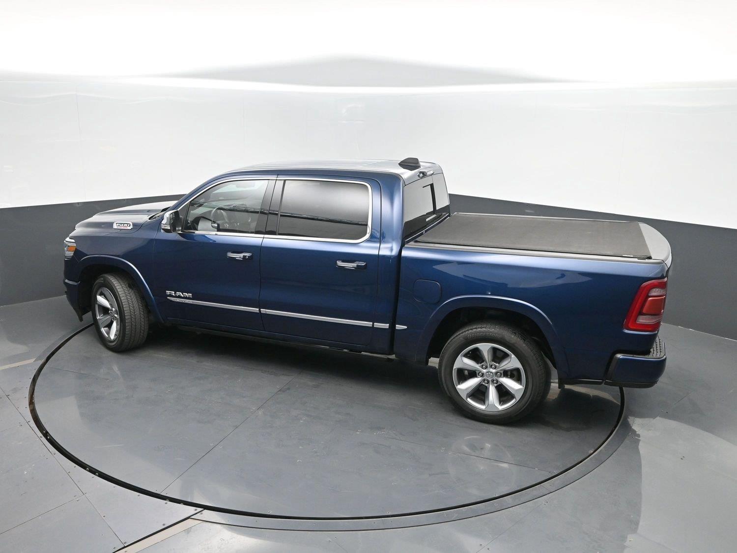 Used 2021 Patriot Blue Pearlcoat Ram Limited image 42