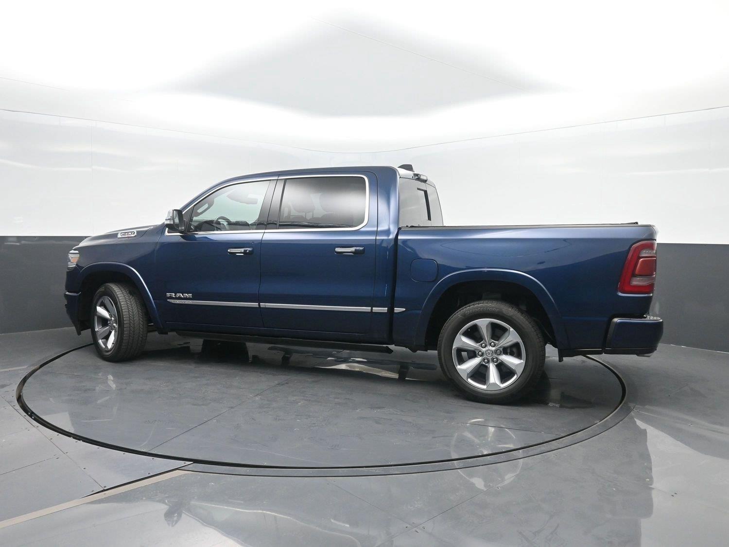 Used 2021 Patriot Blue Pearlcoat Ram Limited image 45