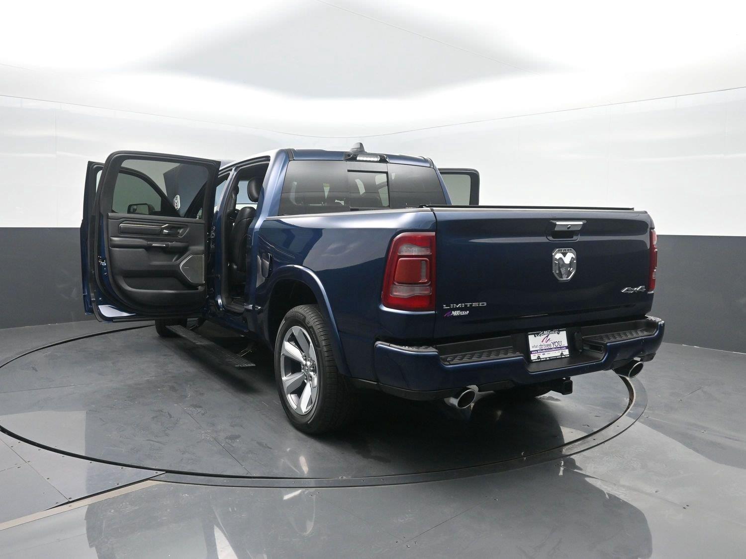 Used 2021 Patriot Blue Pearlcoat Ram Limited image 50