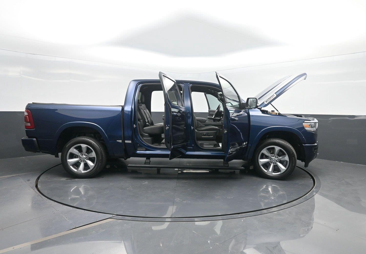 Used 2021 Patriot Blue Pearlcoat Ram Limited image 51