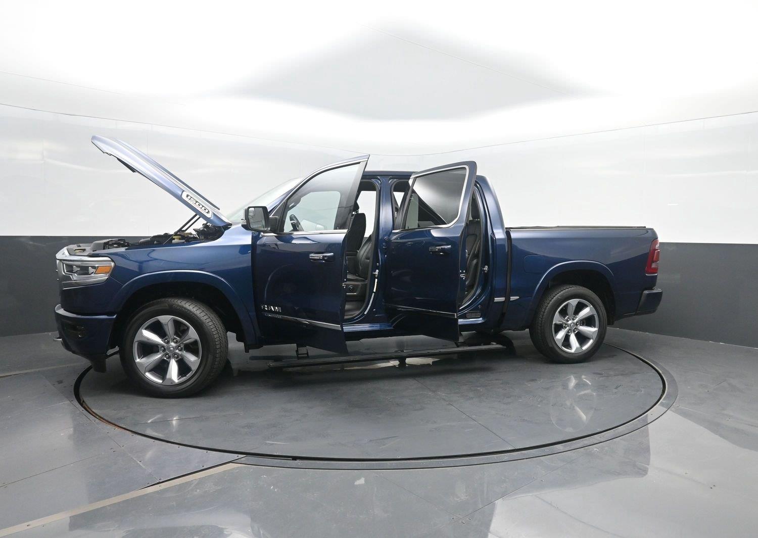 Used 2021 Patriot Blue Pearlcoat Ram Limited image 52