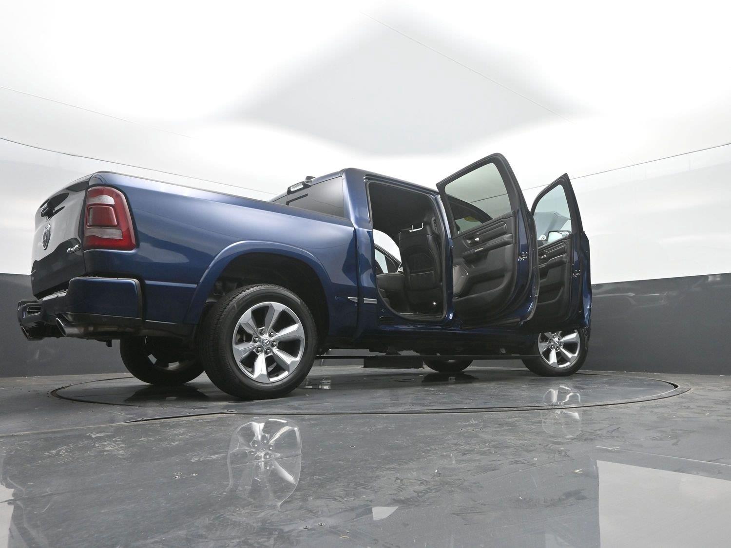 Used 2021 Patriot Blue Pearlcoat Ram Limited image 53