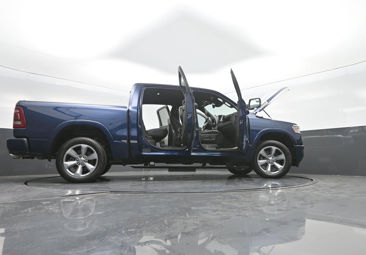 Used 2021 Patriot Blue Pearlcoat Ram Limited image 55