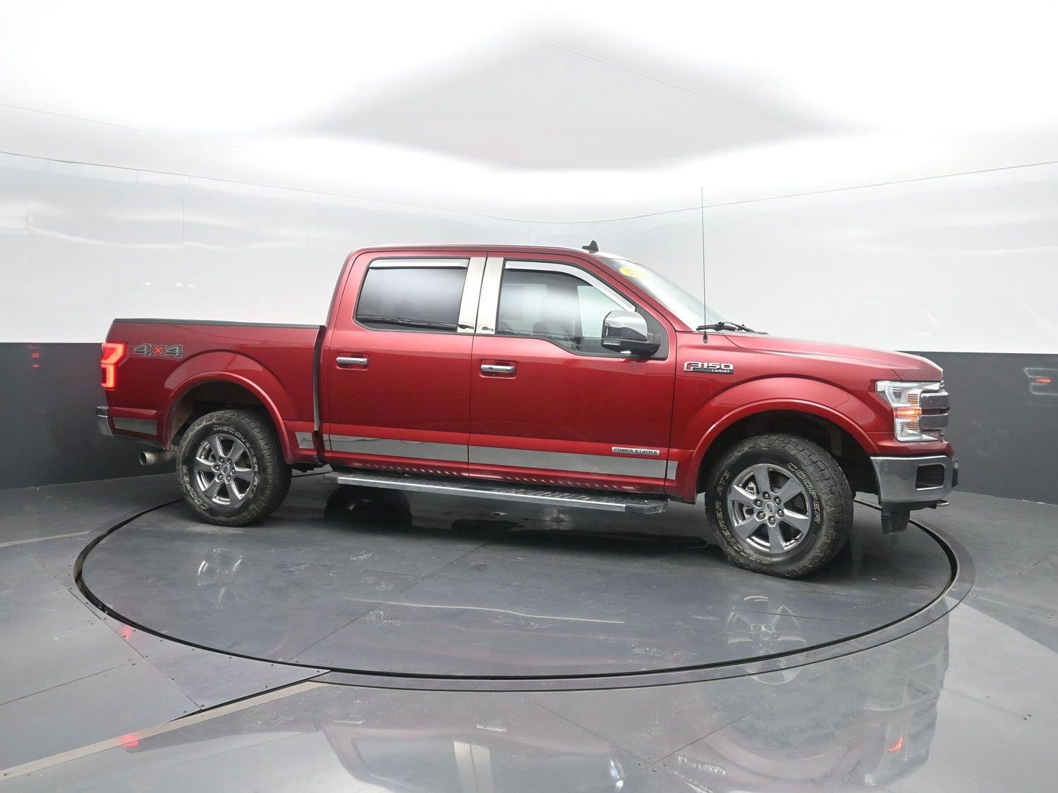 Used 2019 Ruby Red Metallic Tinted Clearcoat Ford LARIAT image 3