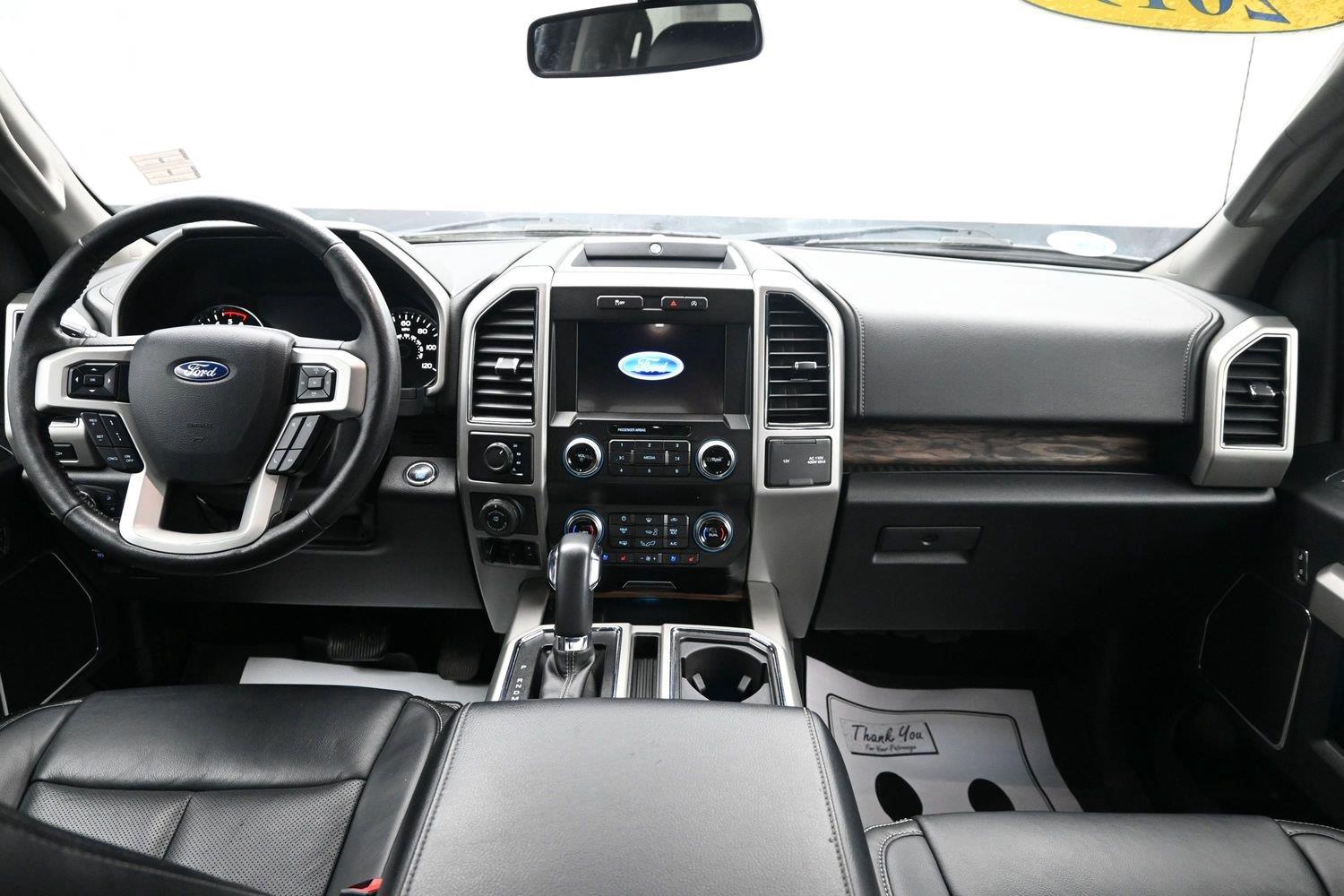Used 2019 Ruby Red Metallic Tinted Clearcoat Ford LARIAT image 44