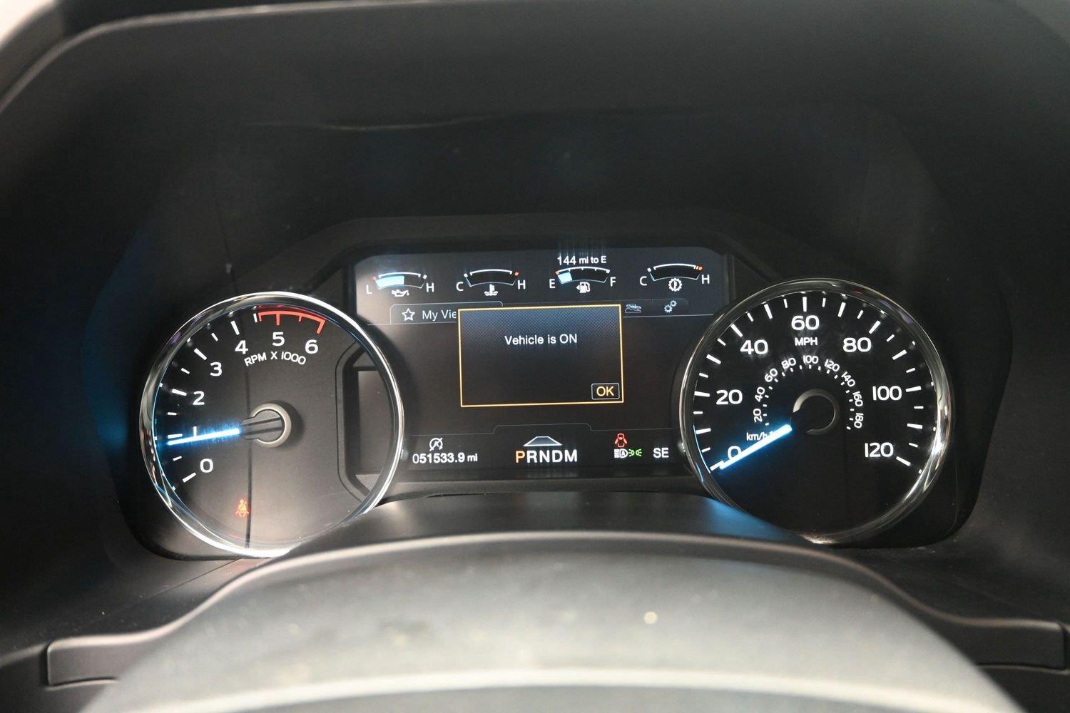 Used 2019 Ruby Red Metallic Tinted Clearcoat Ford LARIAT image 56